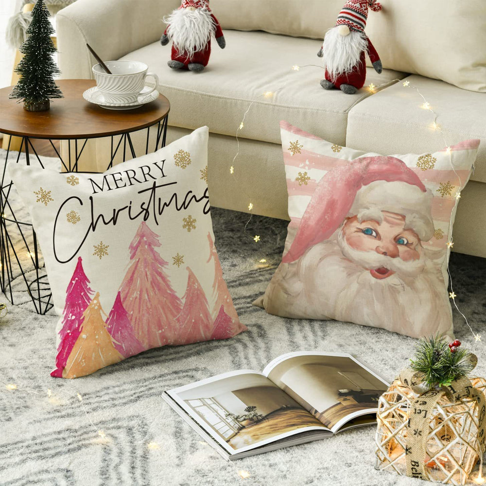 Christmas Pillowcase Living Room Sofa Home Bedroom Decoration Pillow Cover