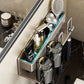 Space Metal Toothbrush Holder Wall Mounted Toothpaste Bathroom Rack with Cups