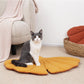 Double-Sided Leaf Shape Pet Bed Mat