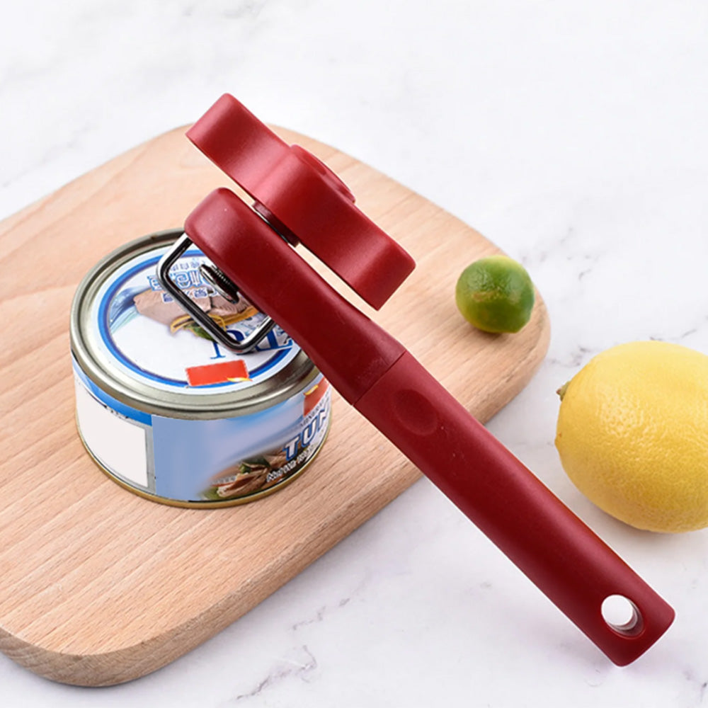 Smooth Edge Professional Can Opener Manual Stainless Steel Cut Lid Side
