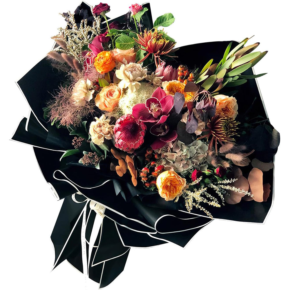 20Pcs Water-resistant Flower Wrapping Paper