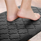 Cushioned PVC Floor Mat for Kitchen and Office-Black