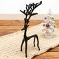 Christmas Reindeer Figurines Centerpieces Reindeer Decor for Coffee Table Fireplace