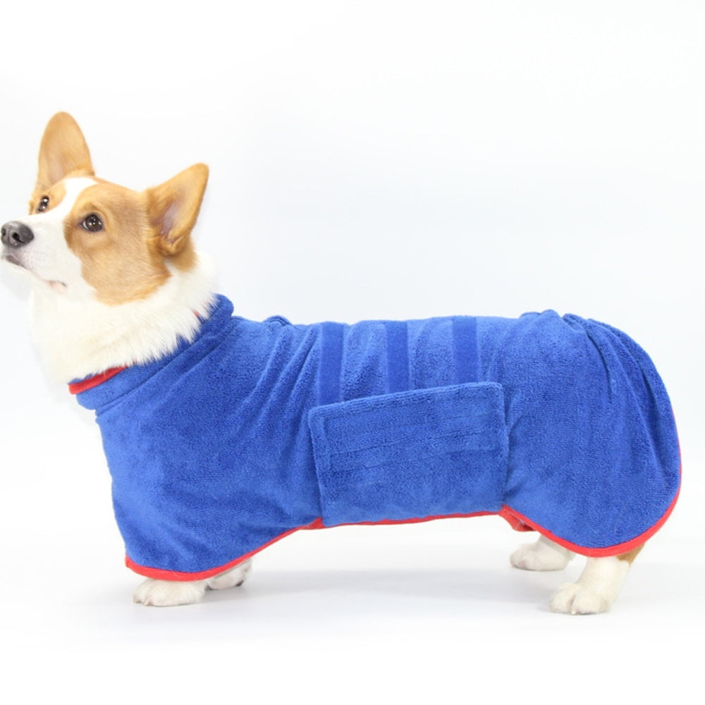 Dog Moisture Absorbing Fast Drying Bathrobe Towel