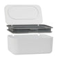 Wipes Dispenser Wipes Tissue Storage Case With Lid Refillable Wipe Holder