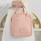 PU Leather Travel Cosmetic Bag with Handle