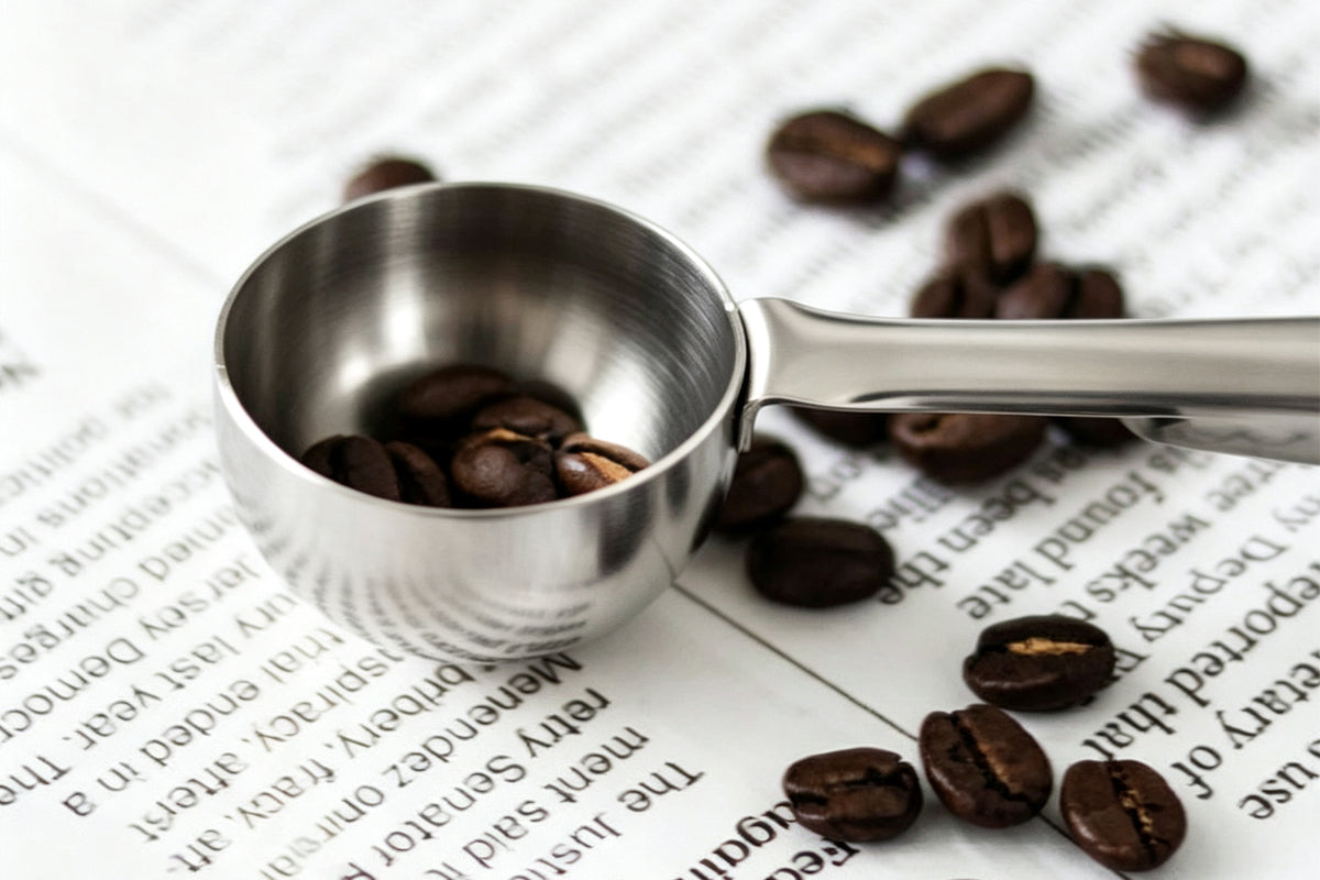 2-in-1 Coffee Scoop Bag Clip 304 Stainless Steel Spoon Bag Sealing Clip