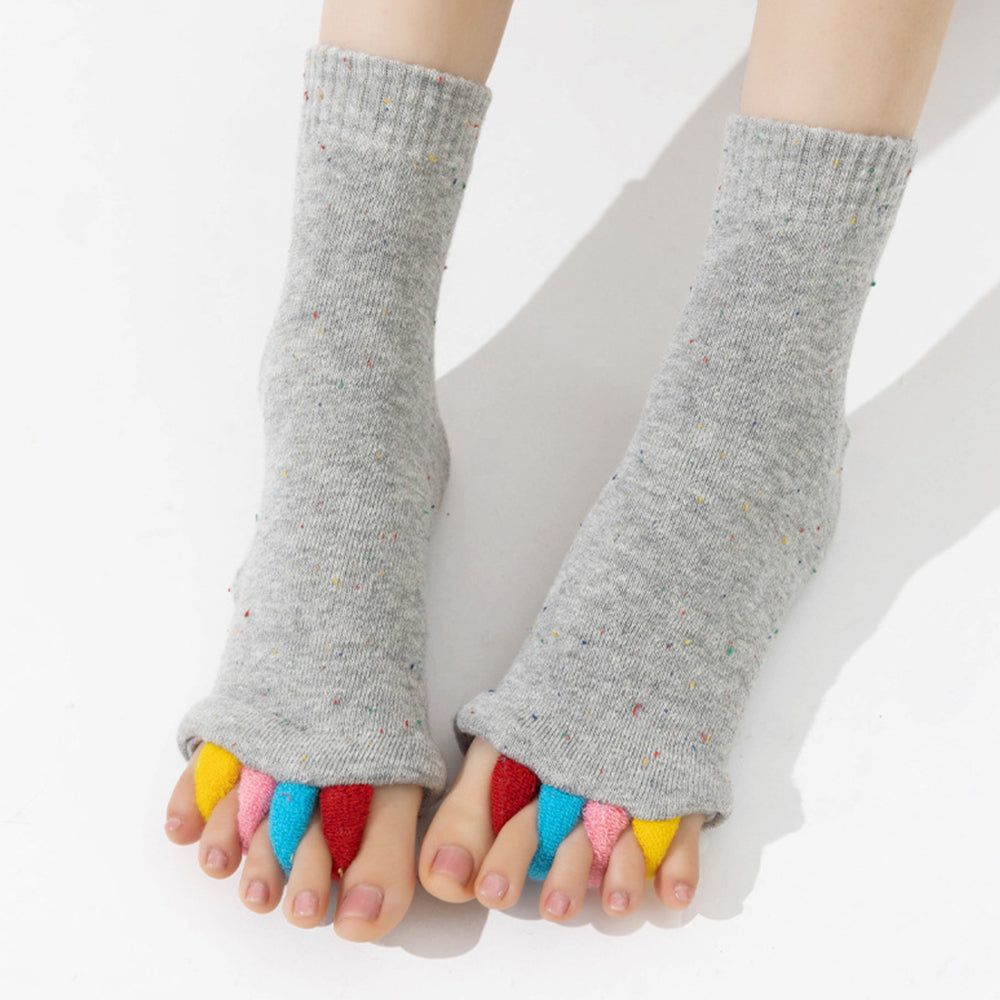 3Pcs Breathable Toe Socks Comfortable Toe Separator Socks
