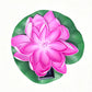 Solar Floating Lotus Light Solar Powered Floating Flower Light