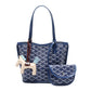 Women's Goyard Inspired Tote Bag with Wallet