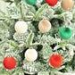 15Pcs Christmas Tree Baubles Xmas Velvet Balls Decor Hanging Home Party Ornament
