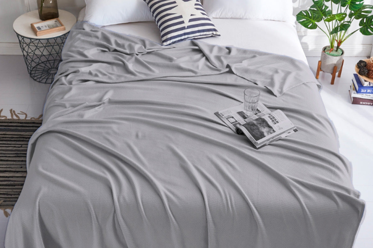 150x200cm Cooling Blanket Cool Ice Summer Blanket Bamboo Throws Blanket