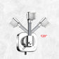 Detachable Suction Cup Shower Head Holder 360 Degree Rotation Adjustment for Bathroom Bathtub Rental Hotel
