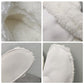 2Pcs Winter Fleeced Liner Insoles for Slipper