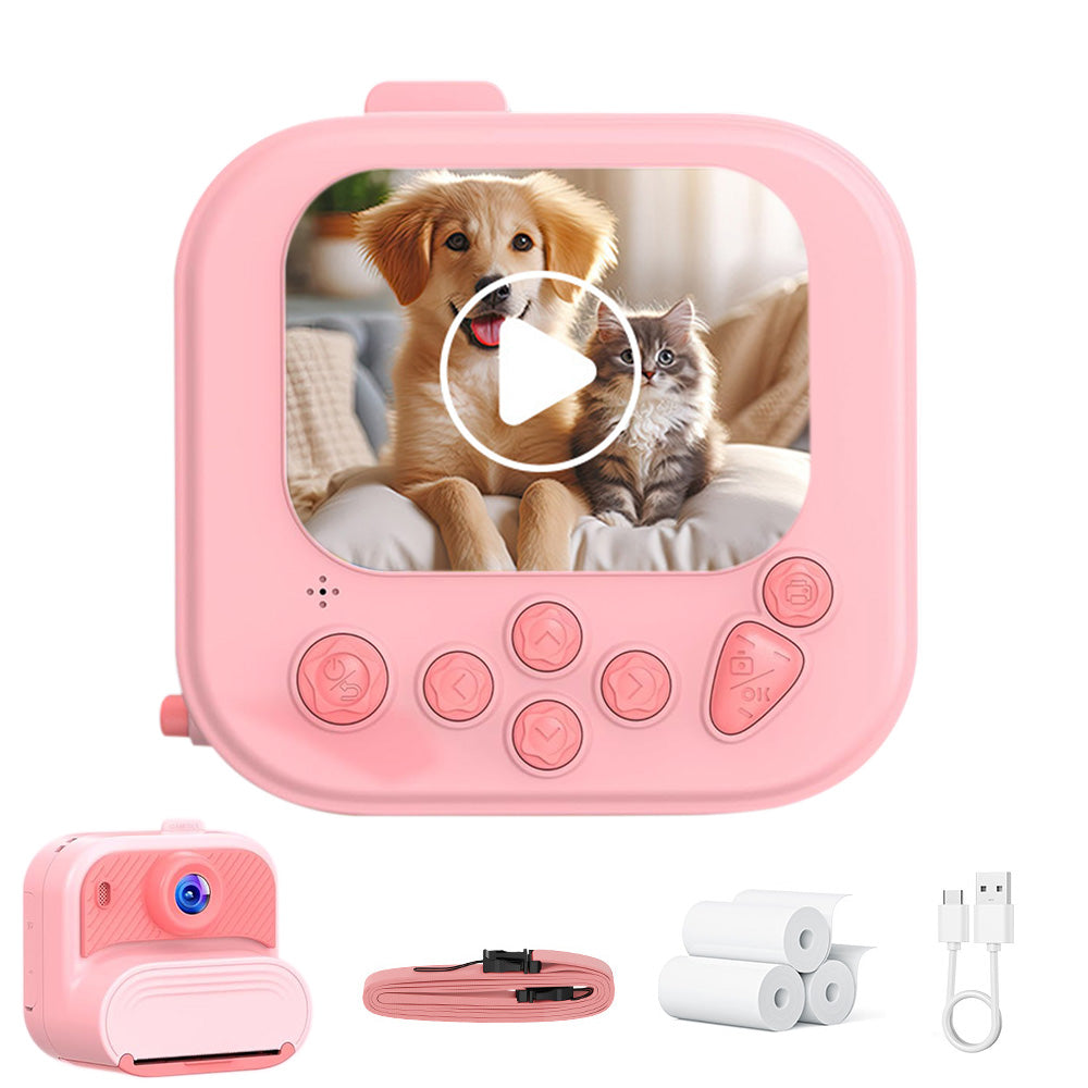 DIY Instant Print Camera with 48MP Photo Printer