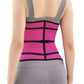 Sweat Waist Trainer for Women Sauna Sweat Belt Slim Body Shaper Corset-Red