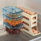 4-Tier Auto Rolling Egg Dispenser Rack
