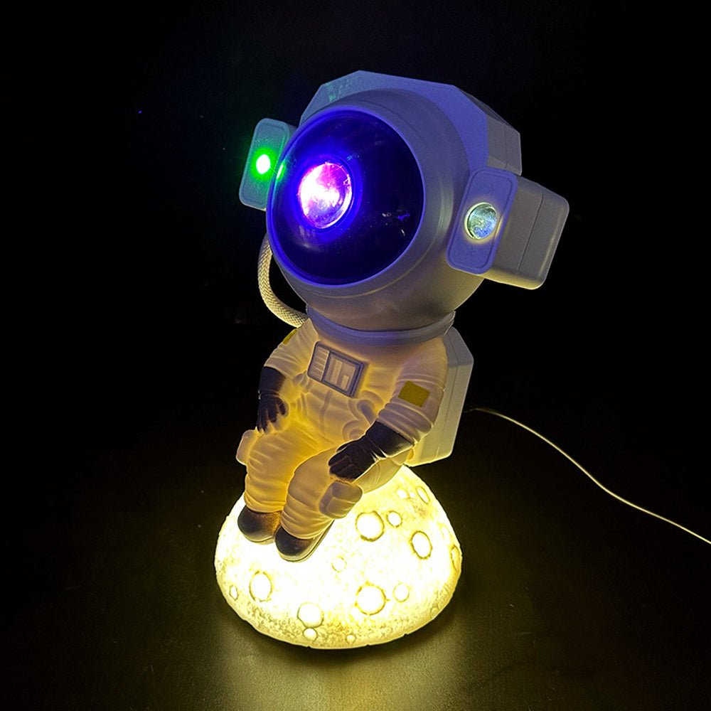 Bluetooth Music Astronaut Galaxy Projector Star Night Light Nebula Projector
