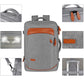 Business Travel Shoulder Backpack with Shoe Bag and Storage Bag