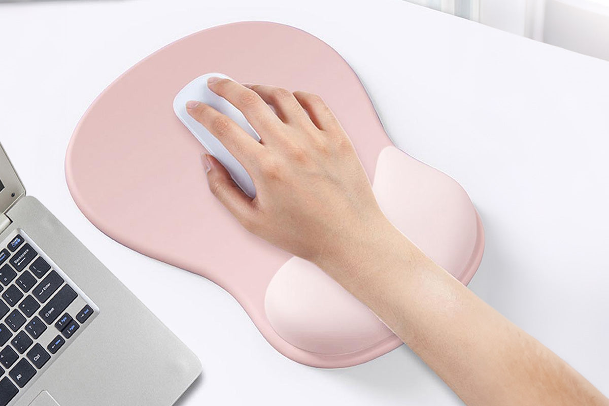 Mouse Pad Gel Wrist Rest Ergonomic Mat Non Slip for Computer