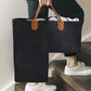 Foldable Storage Bag Durable Stair Step Basket with Handle