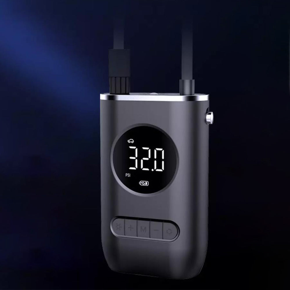 Portable Car Tire Air Inflator Rechargeable Cordless Tyre Electric Pump