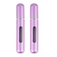 2Pcs 8ML Mini Travel Perfume Spray Pump Refillable Bottle Atomizer Portable Scent