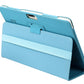 Universal 10 10.1 Inch Android Tablet Case Rotatable Multiple Viewing Stand Case-Blue