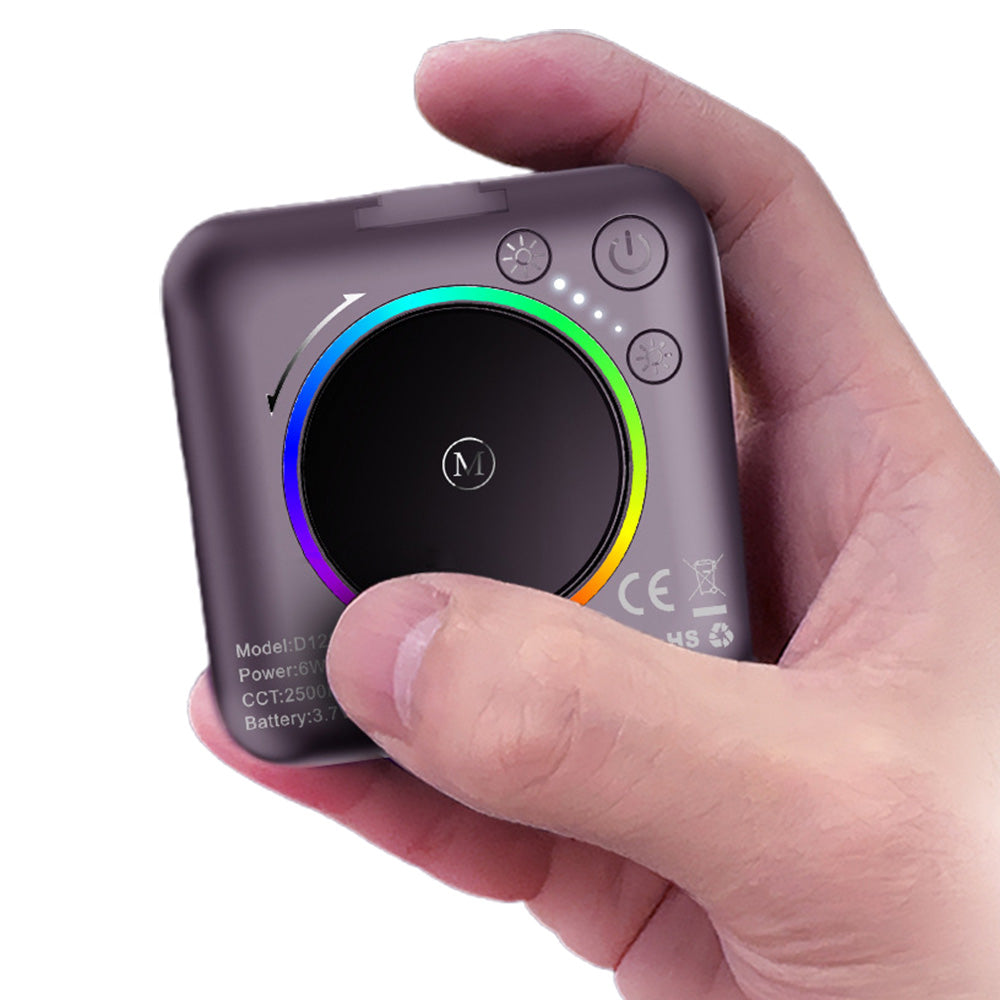 RGB Camera Light Photography Selfie Light LED Panel Video Light With 360 Degrees Full Color