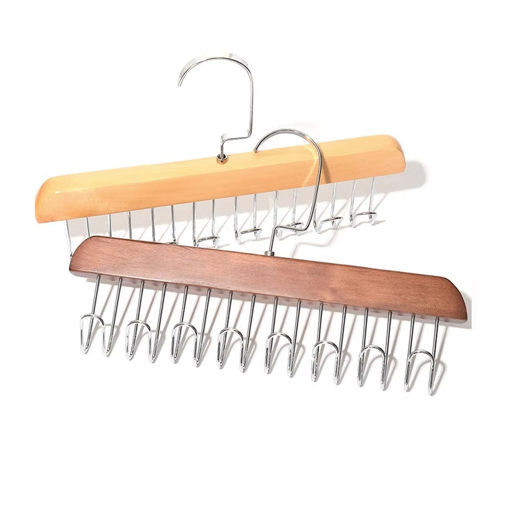 2Pcs Multi Hook Anti Slip Space Saving Clothes Hanger