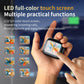 Bluetooth 5.4 Wireless Earbuds with ANC ENC Noise Cancelling and Touch Control