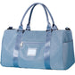 30L Gym Travel Duffel Bag with Waterproof Pocket and Shoe Compartment for Weekend Overnight Trip