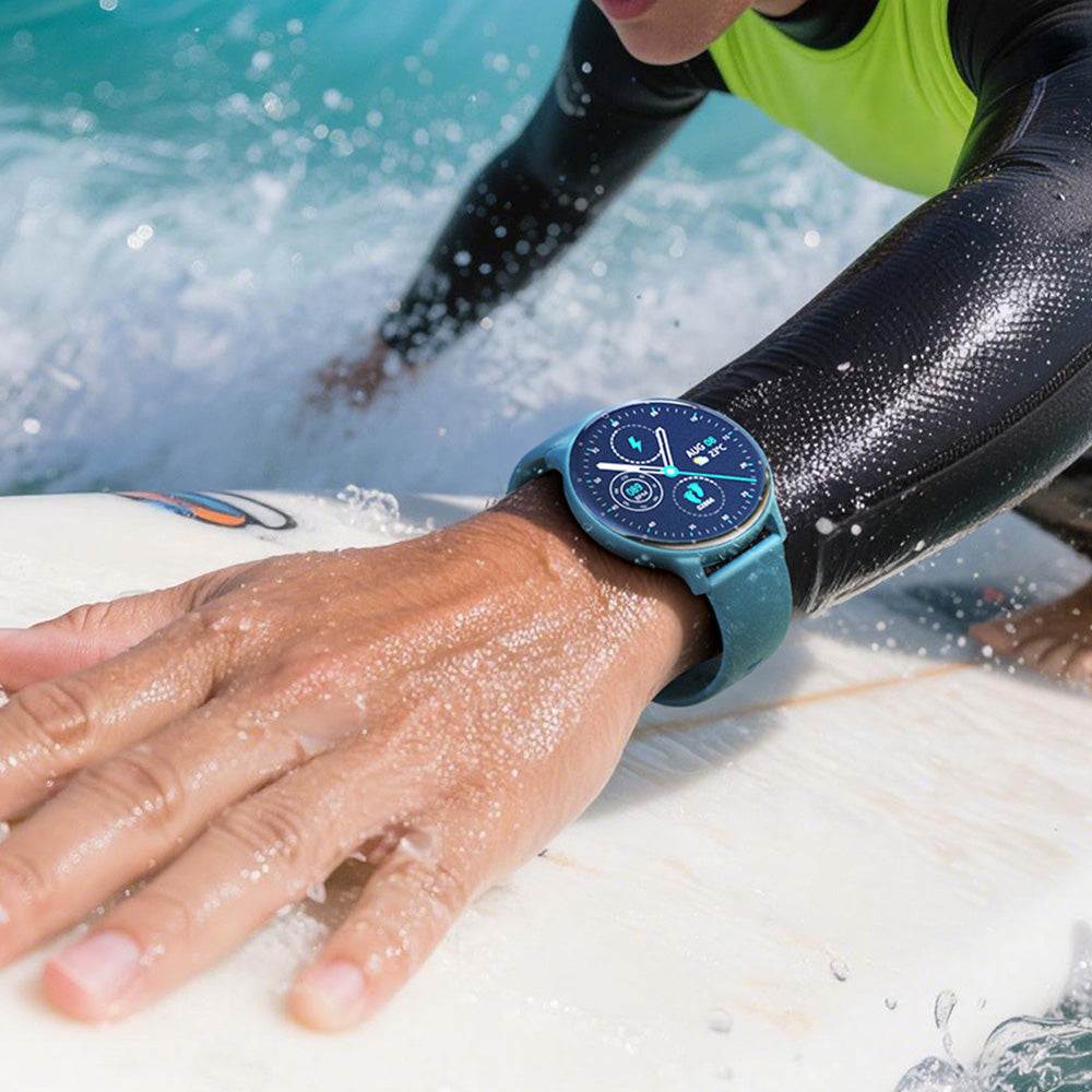 Waterproof Smart Watch with HD Screen Multiple Sport Modes Smart Watch Compatible with iPhone Android