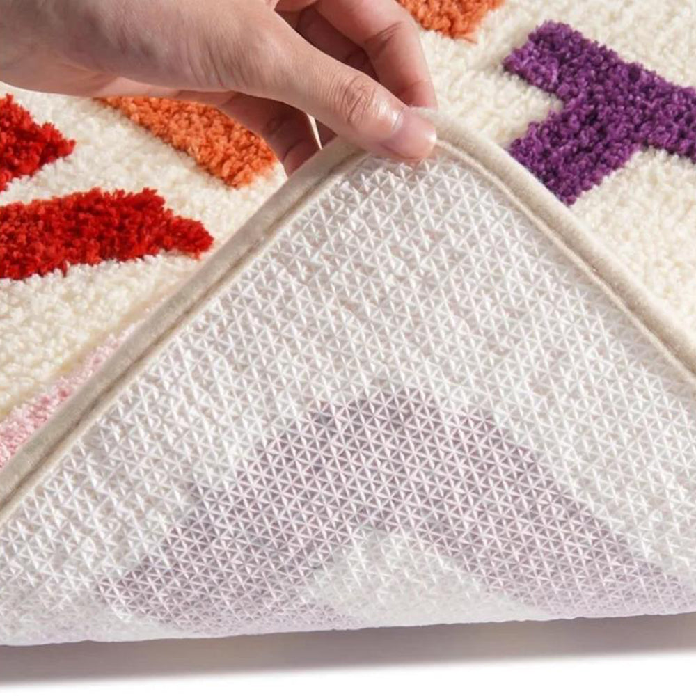 Anti-Slip Bathroom Doormat with Letters