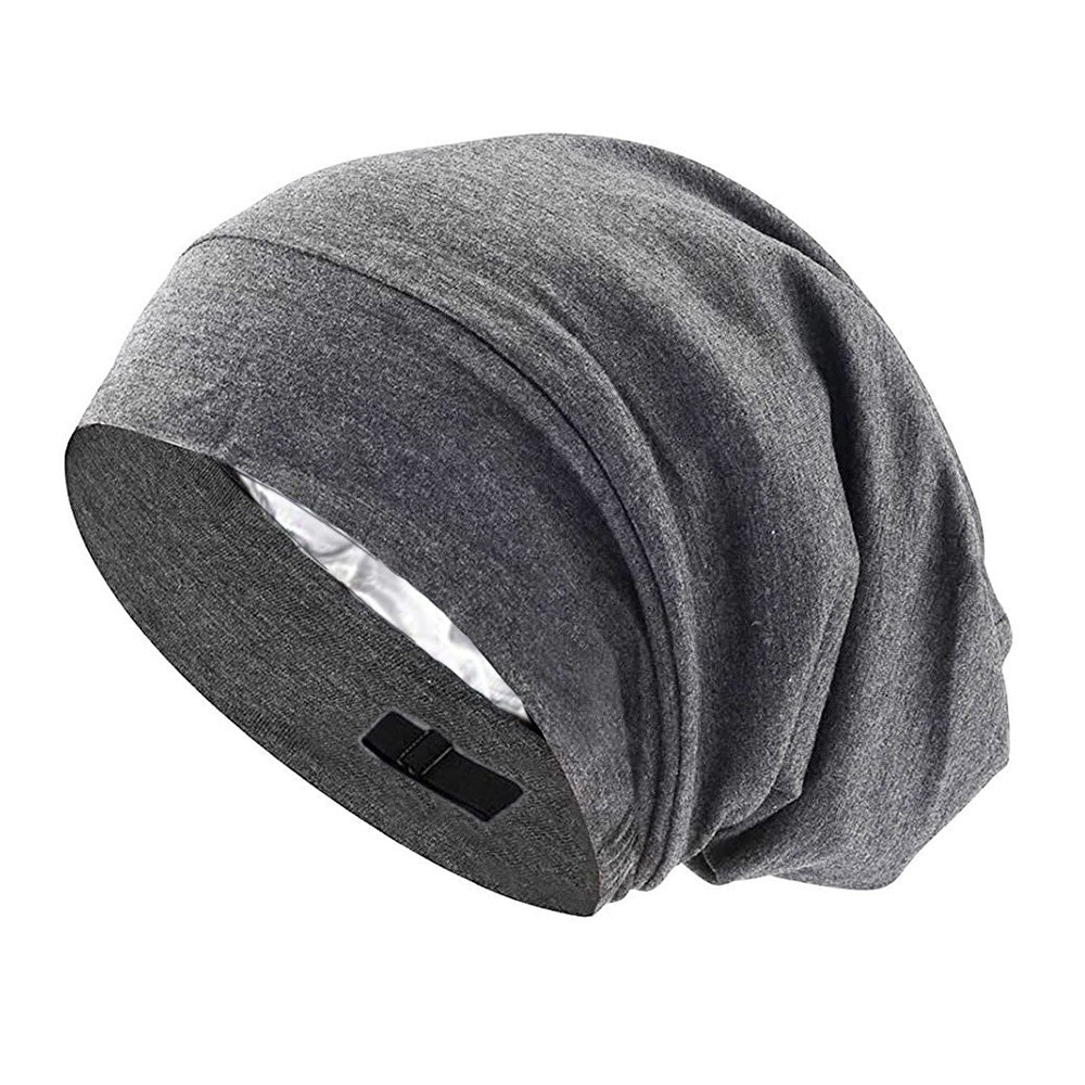 Adjustable Hair Cap Breathable Double Layer Design for Sleeping Women Men