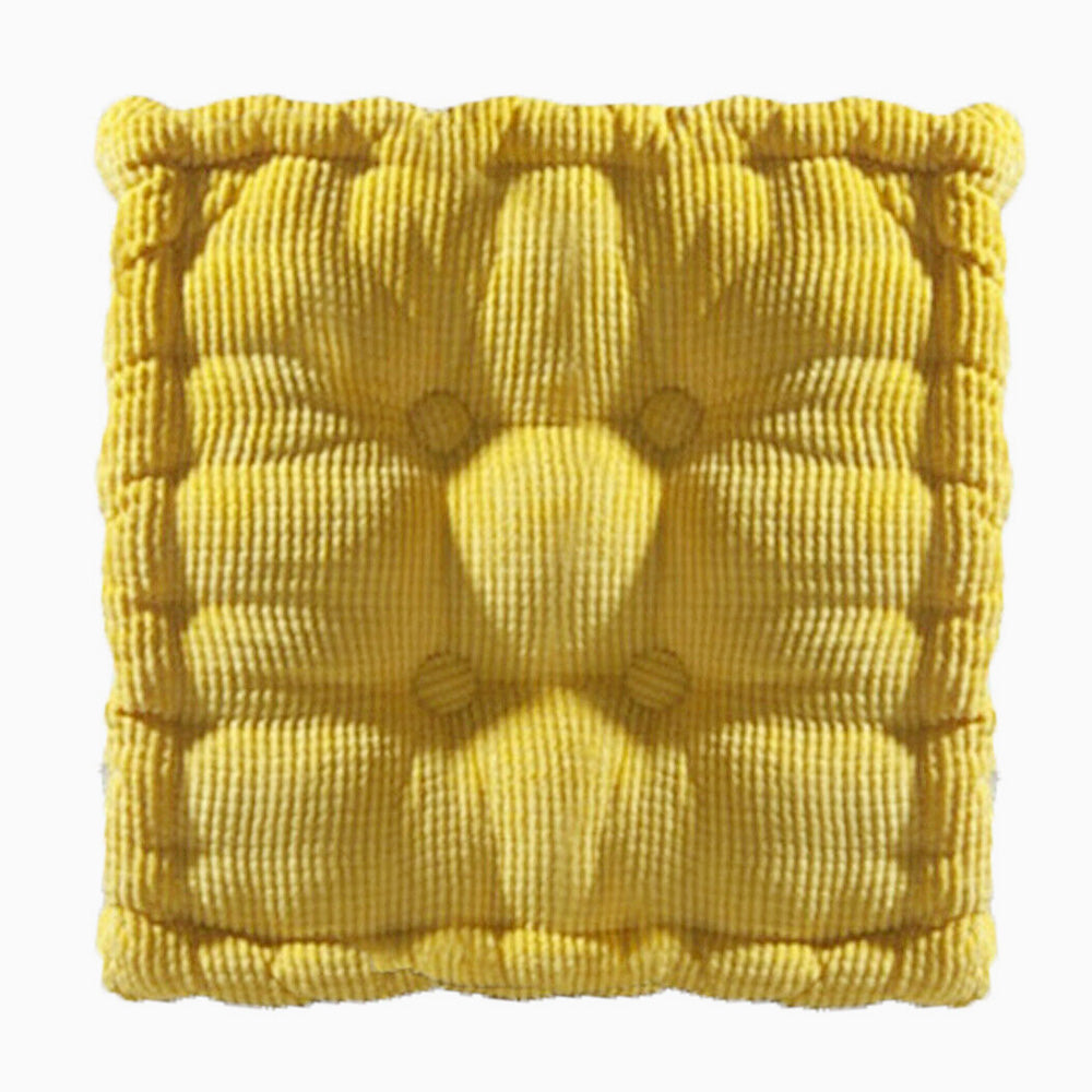 Square Cushion Tatami Seat Pillow Thicken Yoga Pad for Office and Home
