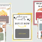 38-Sheets Christmas Gift Card Book Coil Bound Holiday Card Holder