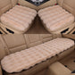 3Pcs Faux Fur Plush Seat Cushion Set Non Slip Seat Protector for Winter