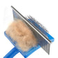 2-Piece Dog Slicker Brush & Comb Set for Grooming Detangling & Hair Removal
