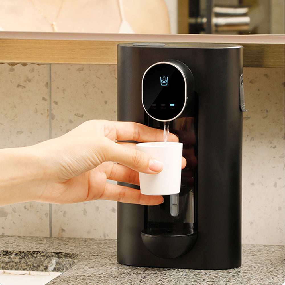 Automatic Mouthwash Dispenser for Bathroom with 2 Adhesive Cups