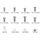 Tiny Repair Screws Nuts Screwdriver Kit For Eyeglass Glasses