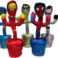 Dancing Superhero Inspired Cactus Plush Toy