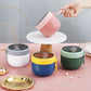 4Pcs Stainless Steel Insulated 800ML Food Soup Jar  Lunch Box