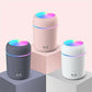 Car Air Purifier USB Diffuser Mist Humidifier with Led Night Light