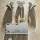 Adhesive Wall Mount Hair Dryer Holder with Phone Stand and Cord Organizer