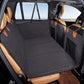 132x158cm Water-Resistant Hard Bottom Back Vehicle Seat Extending Cover for Dogs