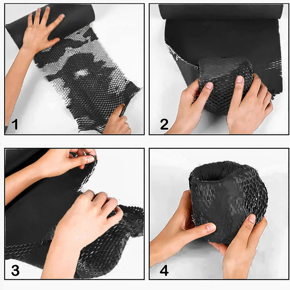 Honeycomb Anti-Collision Packing Paper