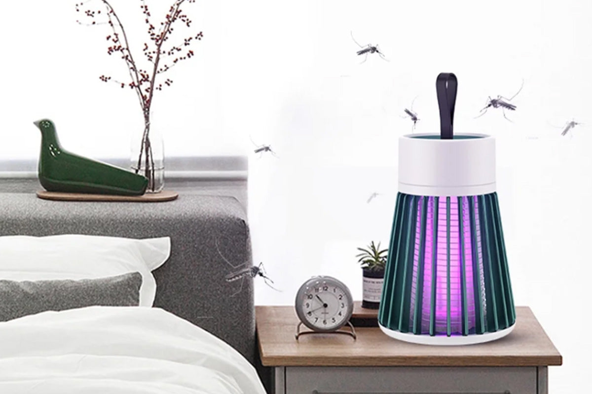 Electric Mosquito Killer Lamp Fly Traps Insect Bug Zapper For Outdoor Indoor