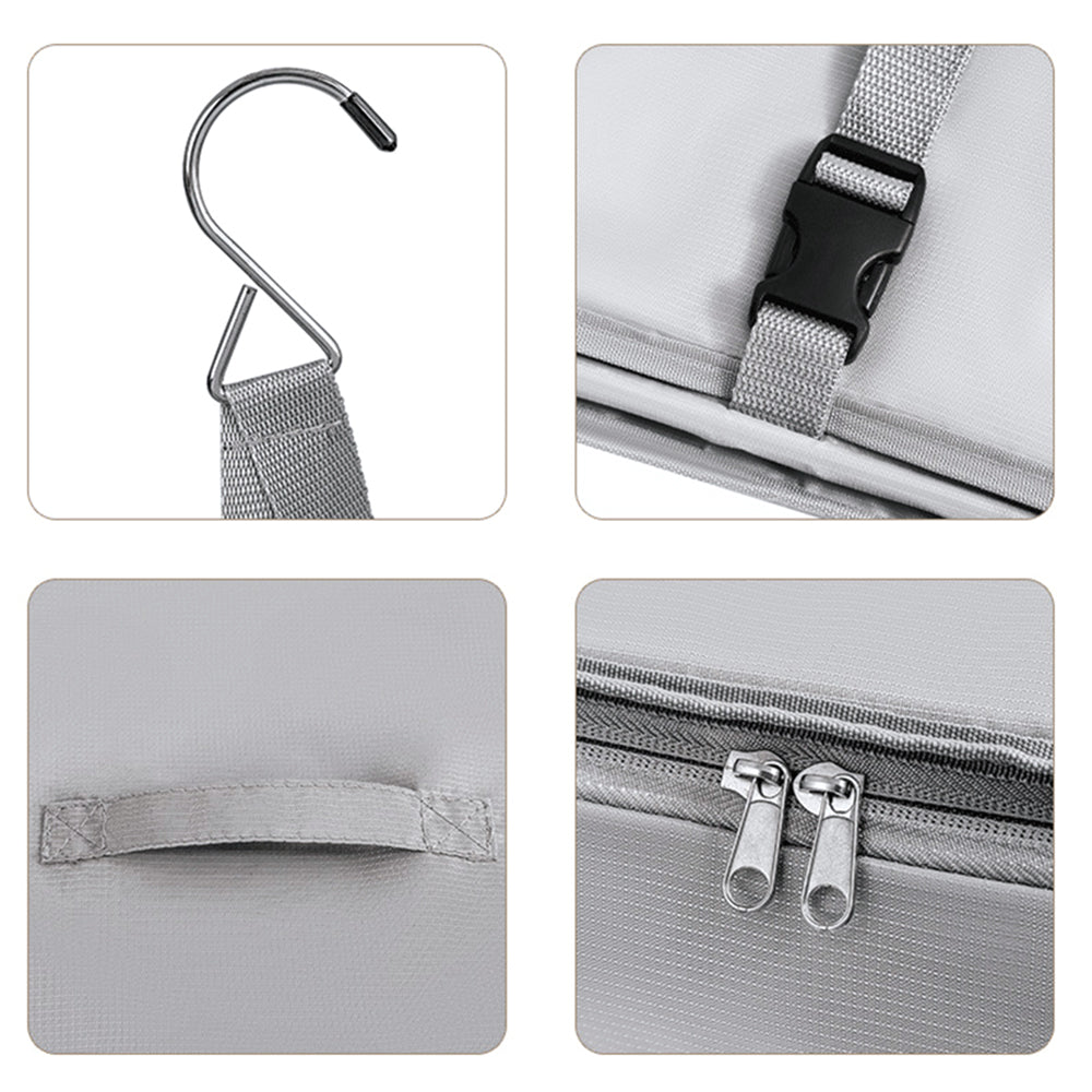 Portable Travel Hanging Luggage Organizer Foldable Packing Cube