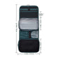 PU Leather Water-resistant Toiletry Bag Travel Bag Hanging Travel Organizer